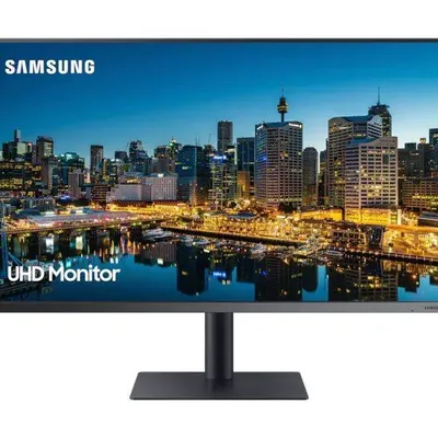 Samsung Monitor 31,5 cala LF32TU870VRXEN VA 3840x2160 UHD 16:9 1xHDMI 2 (TB 3.0) 1xDP LAN (RJ45) 5ms HAS+PIVOT płaski 3Y