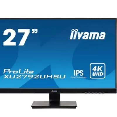 IIYAMA Monitor 27 cala XU2792UHSU-B 4K,IPS,USB,DP,HDMI,DVI,PIP