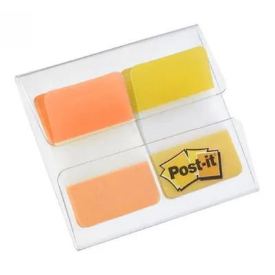 Zakładki indeksujące foliowe 38x25,4mm 3M POST-IT® do archiwizacji  686-OY mix 2x8szt