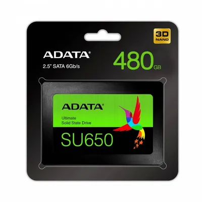 Adata Dysk SSD Ultimate SU650 480G 2.5 S3 3D TLC Retail