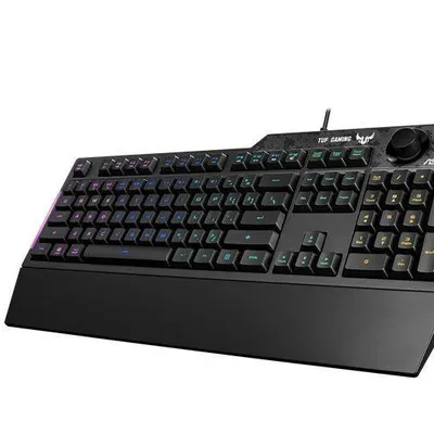 Asus Klawiatura TUF Gaiming K1 RGB lighting/USB/black