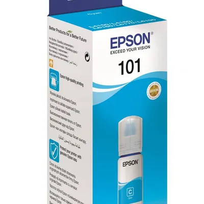 Tusz oryginalny EPSON 101 T03V24A C13T03V24A Cyan  70 ml