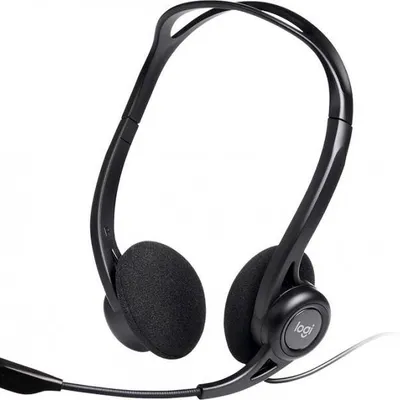 Słuchawki headset przewodowe LOGITECH PC960 981-000100