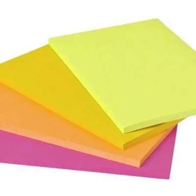 Karteczki samoprzylepne  200x149mm 3M POST-IT® Super Sticky  6845-SSP mix kolorów 4x45 kart