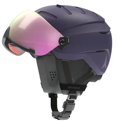 Kask z przyłbicą szybą Atomic Savor GT Amid Visor HD Purple 2024