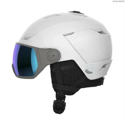 Kask z przyłbicą szybą Salomon Icon LT Visor White 2023