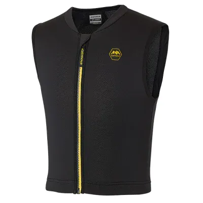 Kamizelka z ochraniaczem na kręgosłup Icetools Lite Vest Jr Black/Yellow 2020