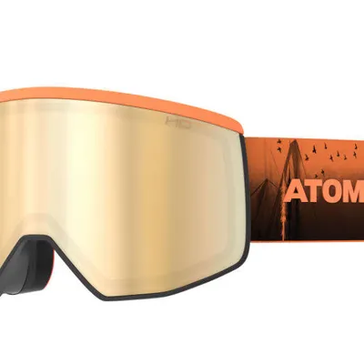 Gogle Atomic Four Pro HD Photo Black/Orange 2024