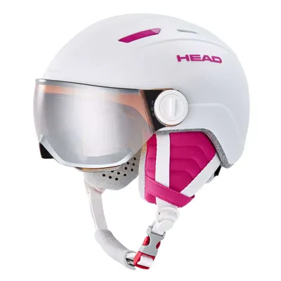 Kask z przyłbicą szybą HEAD Maja Visor White 2025