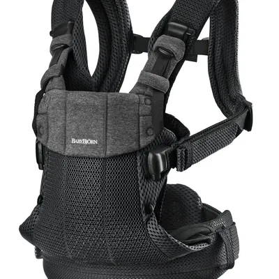 BABYBJORN - nosidełko Harmony 3D Mesh, Czarny