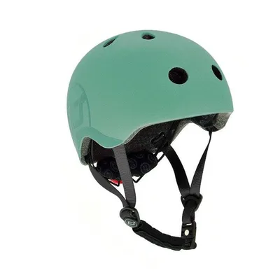 SCOOTANDRIDE - Kask S-M dla dzieci 3+ Forest