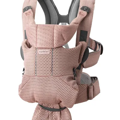 BABYBJORN MOVE 3D Mesh - nosidełko, Zgaszony Róż