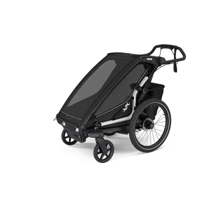 Przyczepka rowerowa dla dziecka, pojedyncza - Thule Chariot Sport 2 G3 - Black