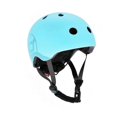 SCOOTANDRIDE - Kask S-M dla dzieci 3+ Blueberry