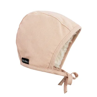 Elodie Details - Czapka Winter Bonnet - Powder Pink - 1-2 lata