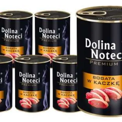 ZESTAW Dolina Noteci Premium dla kota-bogata w kaczkę 24 x 400g