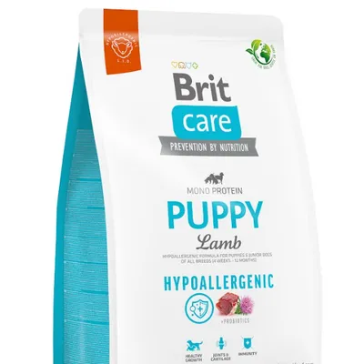 BRIT CARE Hypoallergenic Puppy Lamb 3kg