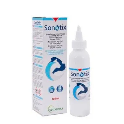 VETOQUINOL Sonotix - preparat do czyszczenia uszu 120ml