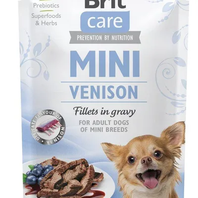 Brit Care Mini Venison fillets in gravy 85g