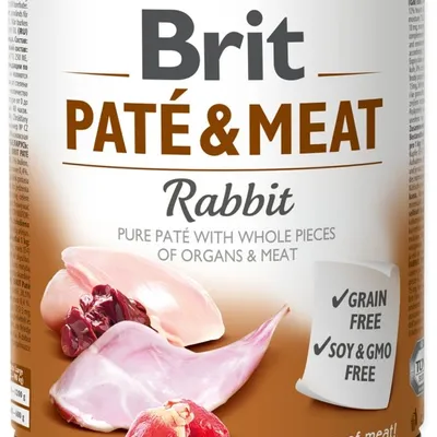 BRIT PATE & MEAT RABBIT 800g