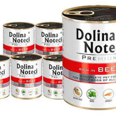 ZESTAW Dolina Noteci PREMIUM bogata w wołowinę 6 x 800g