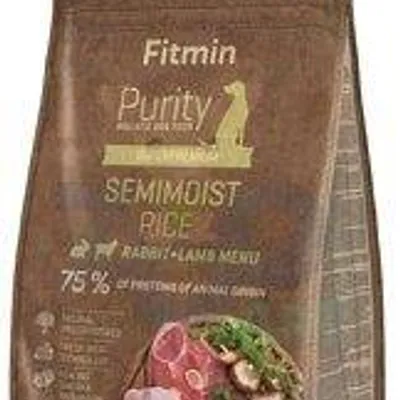 FITMIN Purity Semimoist Rabbit, Lamb & rice 4kg