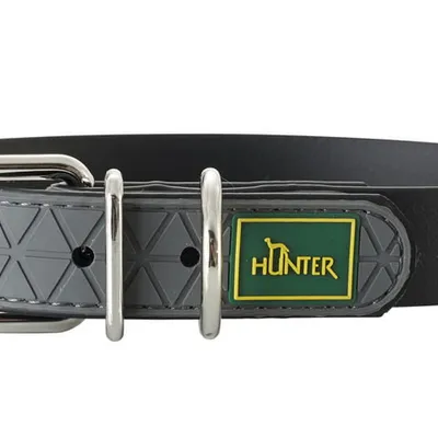 HUNTER Obroża Convenience - czarna 45cm