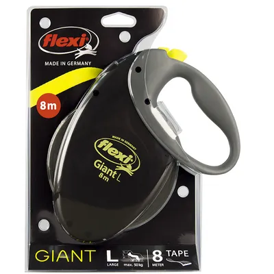 FLEXI Giant L taśma 8m do 50 kg - czarna