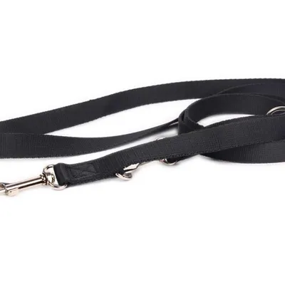 DogStuffs Smycz Regulowana – Czarna 15mm/220cm