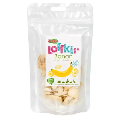 ALEGIA Loffki Banan Liofilizowany 30g