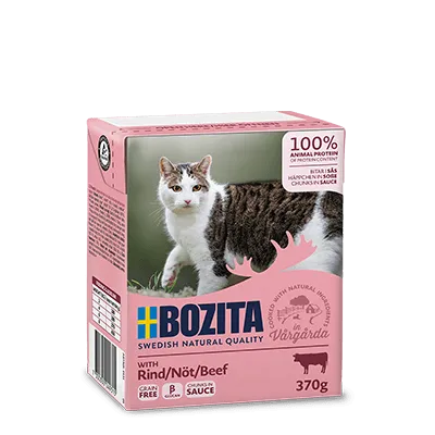 BOZITA Cat Wołowina W Sosie 370g