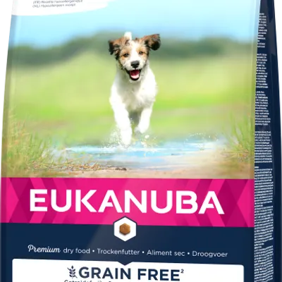 EUKANUBA Puppy&Junior Small/Medium Grain Free 3kg