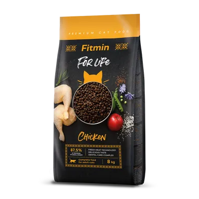 FITMIN Cat For Life Adult Chicken 8kg