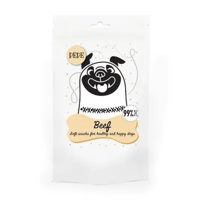 PAKA ZWIERZAKA PEPE mini chunkies Beef (wołowina) 80g