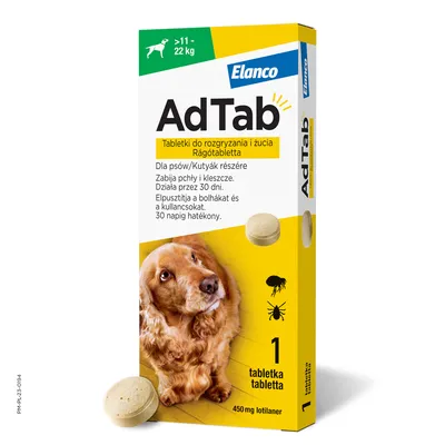 ELANCO AdTab Dog 450mg x 1tabl