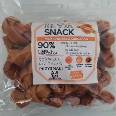 SILVER SNACK Miękki węzeł z kurczaka 500g