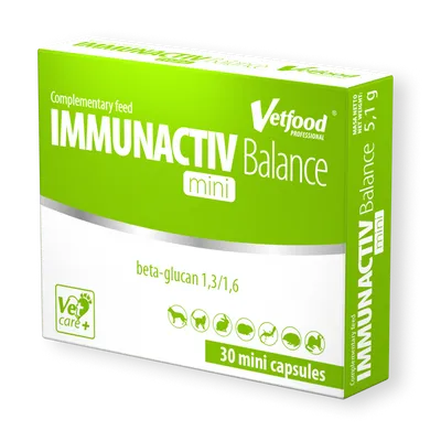 VETFOOD Immunactiv Balance mini 30 caps