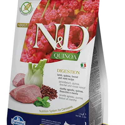 Farmina N&D Quinoa feline Digestion 1,5kg