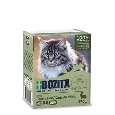 BOZITA Cat Królik W Galaretce 370g