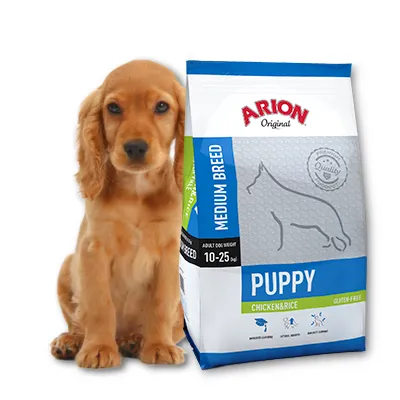 ARION Original Puppy Medium Breed Chicken & Rice 12kg