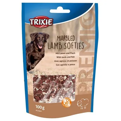 TRIXIE PREMIO Marbled Lamb Softies, przysmak z jagnięciny, 100g