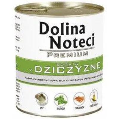 ZESTAW Dolina Noteci PREMIUM bogata w dziczyznę 12 x 800g