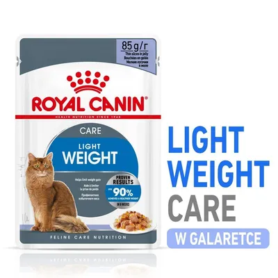 ROYAL CANIN Ultra Light w galaretce Feline 12x85 g saszetka