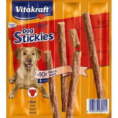 Vitakraft Dog Stickies wołowina 4x11g