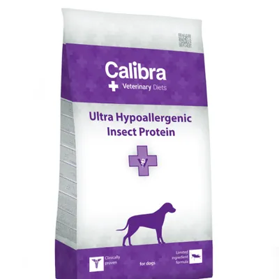 Calibra Veterinary Diets Dog Ultra Hypoallergenic Insect Protein 12kg