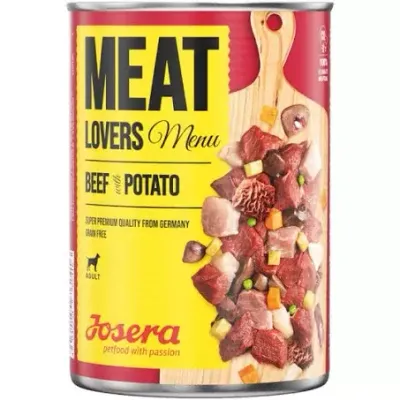 JOSERA  Meatlovers Menu Wołowina z ziemniakami 400 g