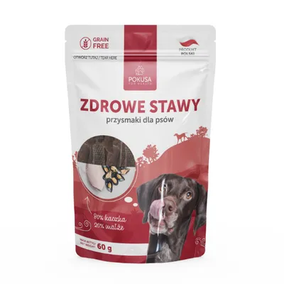 POKUSA Zdrowe stawy - kaczka i małża 60g