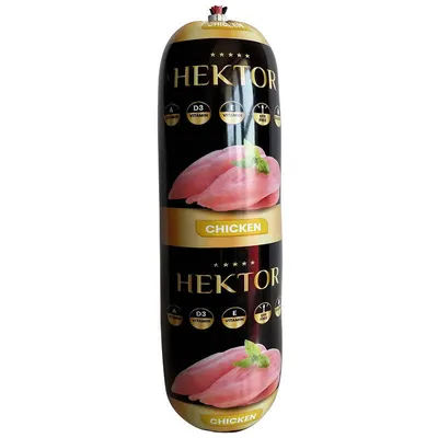 HEKTOR Karma Premium baton dla psa z drobiem 900g