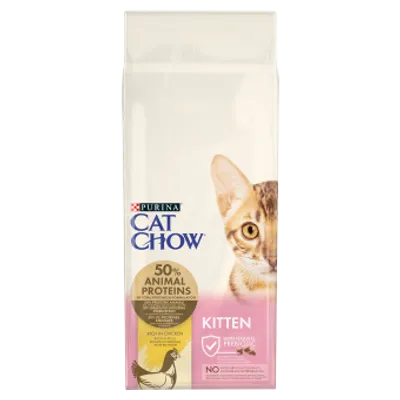 PURINA Cat Chow Kitten Karma bogata w kurczaka 15kg