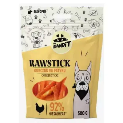 Mr. Bandit RAWSTICK Filet Kurczaka na Patyku 500g